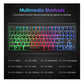 Rii RK104 RGB Wired Gaming Backlit Keyboard