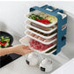 Maisonware 6 Layer Vegetable Food Tray Organiser Rack