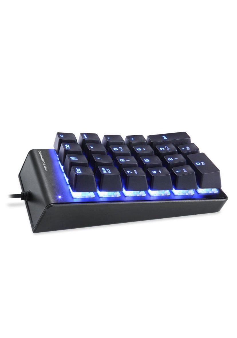 Motospeed K22 Mechanical Numeric Designed Backlit Keyboard