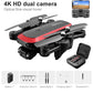 S8000 4K HD Dual Camera Mini RC Drone. Open Box Item. Includes Two batteries