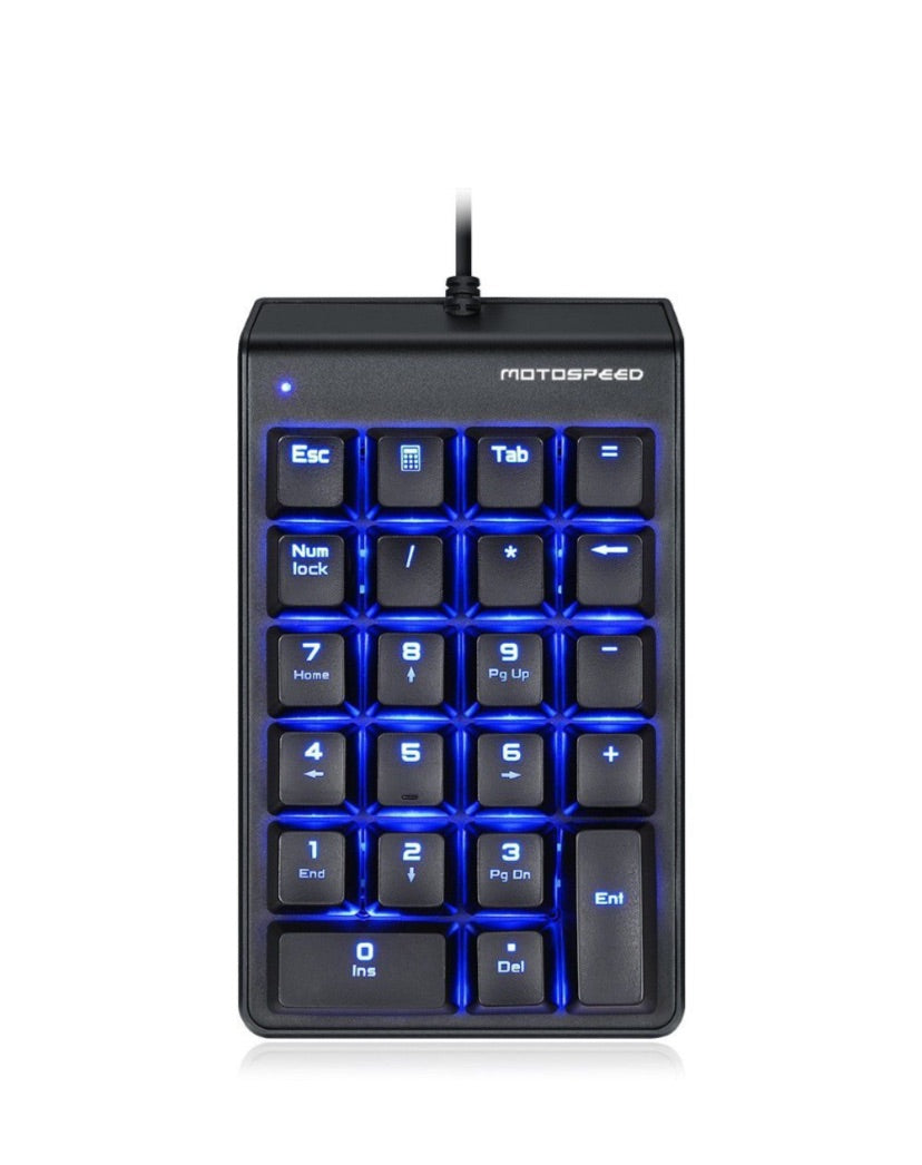 Motospeed K22 Mechanical Numeric Designed Backlit Keyboard