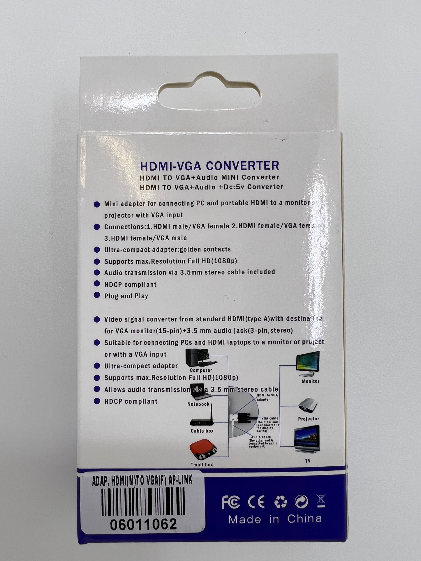 HDMI-VGA Converter 1080p