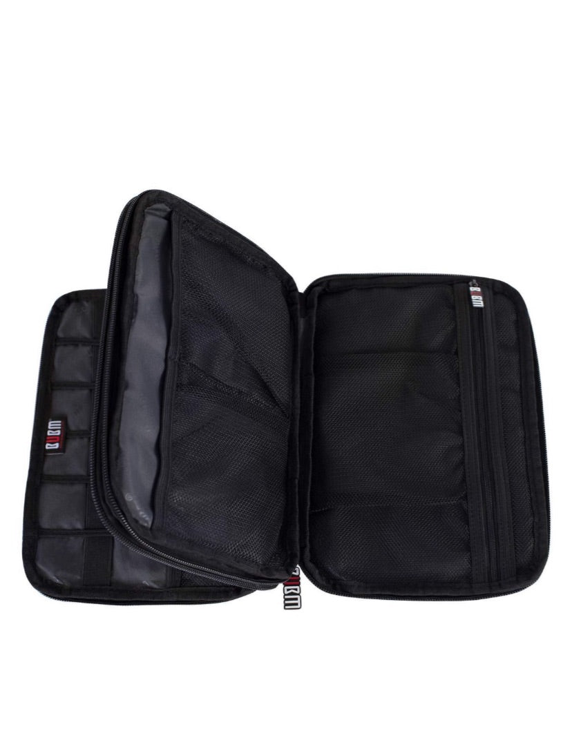 Bubm Double-Layered Electronic and Cable Organizer Case