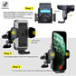 ZEEHOO ZCM1 Automatic Battery Powered Airvent Car Phone Mount