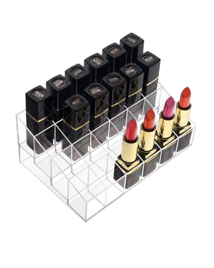 Styleberry 18 Multi-level Compartment Acrylic Lipstick Holder Organiser