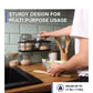 Maisonware Stick On Shower Caddy Organiser With Hooks